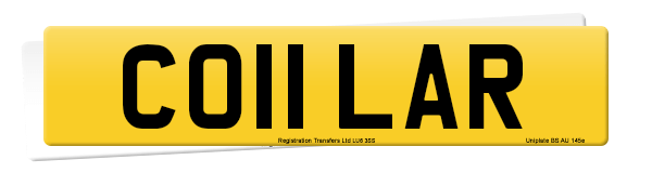 Registration number CO11 LAR